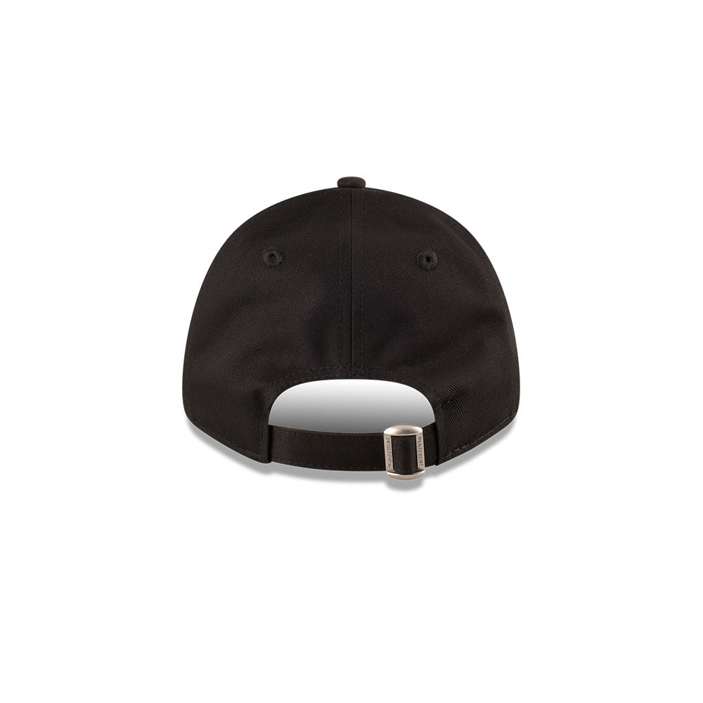 Penrith Panthers Hat - 2025 NRL Badged Black OTC 9Forty Strapback Cap - New Era